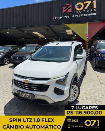CHEVROLET SPIN 1.8 LTZ 8V FLEX 4P AUTOMÁTICO CHEVROLET SPIN 1.8 LTZ 8V FLEX 4P AUTOMÁTICO